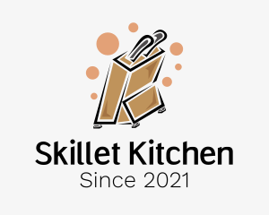 Cooking Kitchen Knives logo design