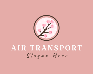 Japanese Cherry Blossom  logo design