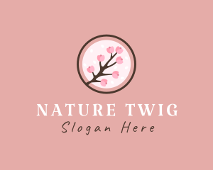 Japanese Cherry Blossom  logo design