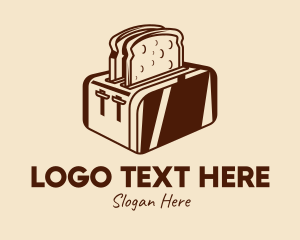 Bread Toaster Appliance  logo design