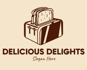 Bread Toaster Appliance  logo design