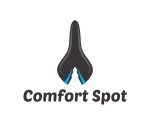 Mountain Bike Seat logo design