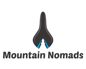 Mountain Bike Seat logo design