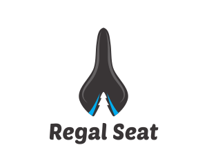 Mountain Bike Seat logo design