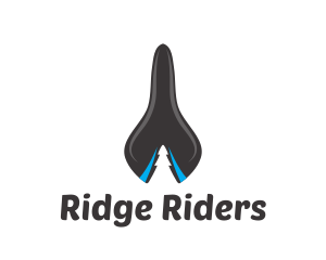 Mountain Bike Seat logo design