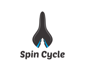 Mountain Bike Seat logo design