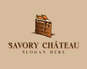 Chocolate Carrot Cake logo design