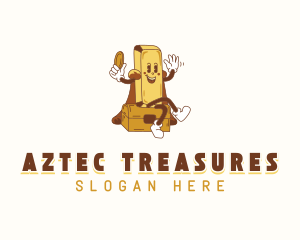 Money Treasure Chest logo design