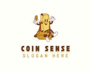 Money Treasure Chest logo design