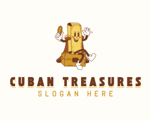 Money Treasure Chest logo design