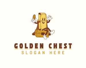 Money Treasure Chest logo design