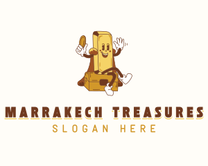 Money Treasure Chest logo design