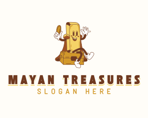 Money Treasure Chest logo design