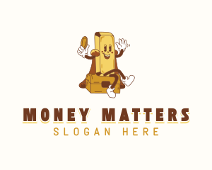 Money Treasure Chest logo design