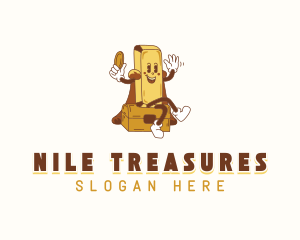 Money Treasure Chest logo design