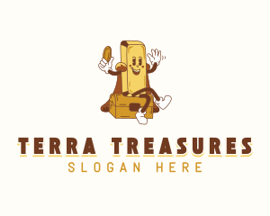 Money Treasure Chest logo design