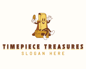 Money Treasure Chest logo design