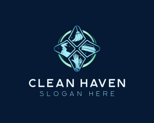 Sanitary Cleaning Housekeeper logo
