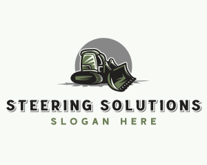 Mining Skid Steer Construction logo design