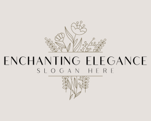 Gardening Flower Boutique logo design