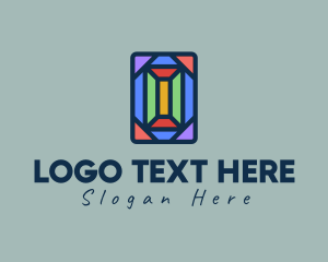 Polygonal Window Mosaic  logo