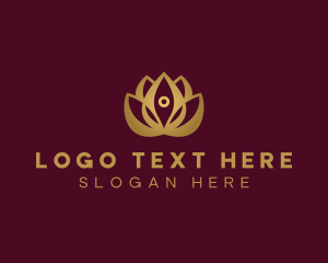 Zen Lotus Flower  logo