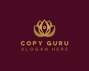 Zen Lotus Flower  logo design