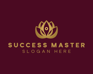 Zen Lotus Flower  logo design