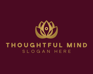 Zen Lotus Flower  logo design