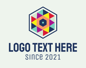 Festive Hexagon Pattern logo