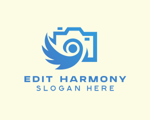 Blue Camera Flash logo