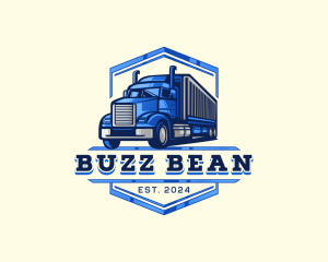 Cargo Truck Shipment logo design