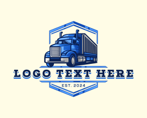 Truck - Cargo Truck Shipment logo design