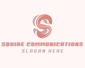 Swoosh Business Letter S logo design