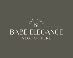 Beauty Luxury Elegant logo design