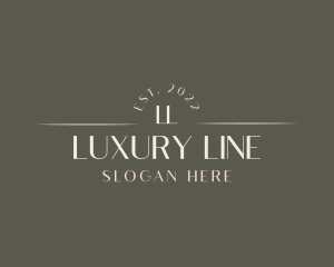 Beauty Luxury Elegant logo design