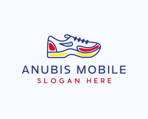 Running Jogging Shoes logo design