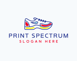 Running Jogging Shoes logo design