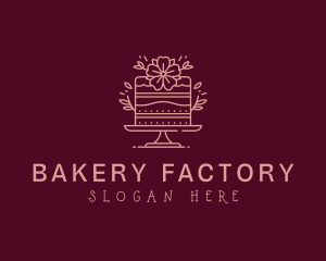 Sweet Cake Bakery logo design