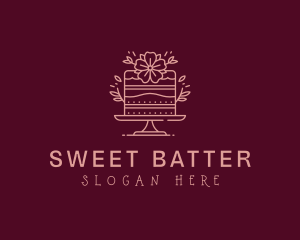 Sweet Cake Bakery logo design