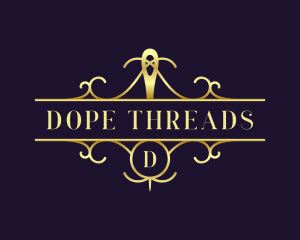 Elegant Needle Thread logo design