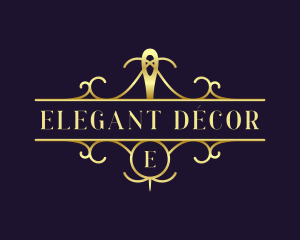 Elegant Needle Thread logo design