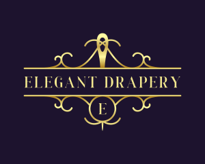 Elegant Needle Thread logo design