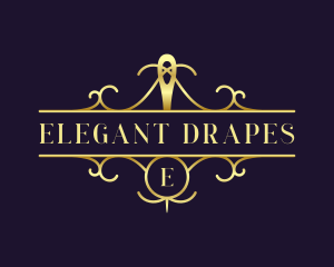 Elegant Needle Thread logo design