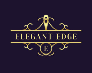 Elegant Needle Thread logo design