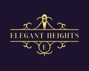 Elegant Needle Thread logo design