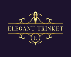 Elegant Needle Thread logo design