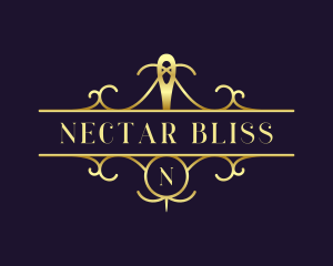 Elegant Needle Thread logo design