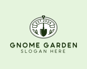 Shovel Gardening  logo design