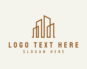 Luxury Hotel Building logo